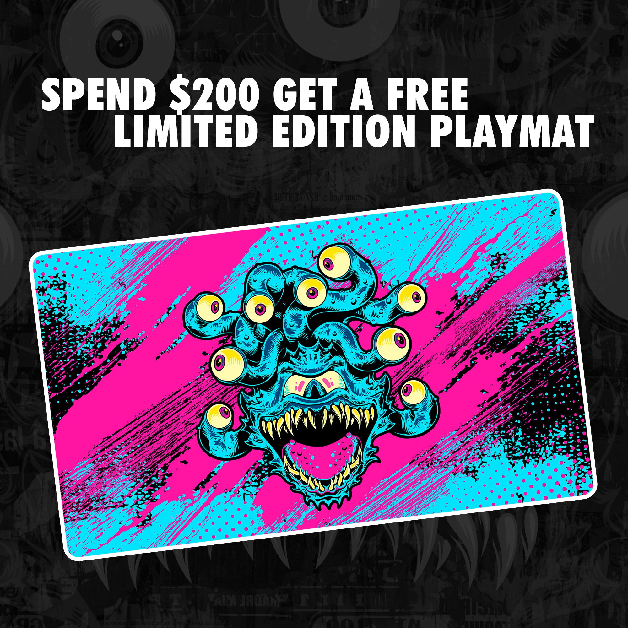 Freebie - Cyber Monday Exclusive 2025 Be-Holder Playmat